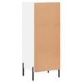 Miniatyrbilde 8 av 11: vidaXL Skjenk hvit 34,5x34x90 cm konstruert tre