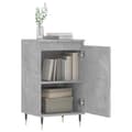 Miniatyrbilde 3 av 11: vidaXL Skjenker 2 stk betonggrå 40x35x70 cm konstruert tre
