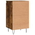 Miniatyrbilde 8 av 11: vidaXL Skjenker 2 stk røkt eik 40x35x70 cm konstruert tre