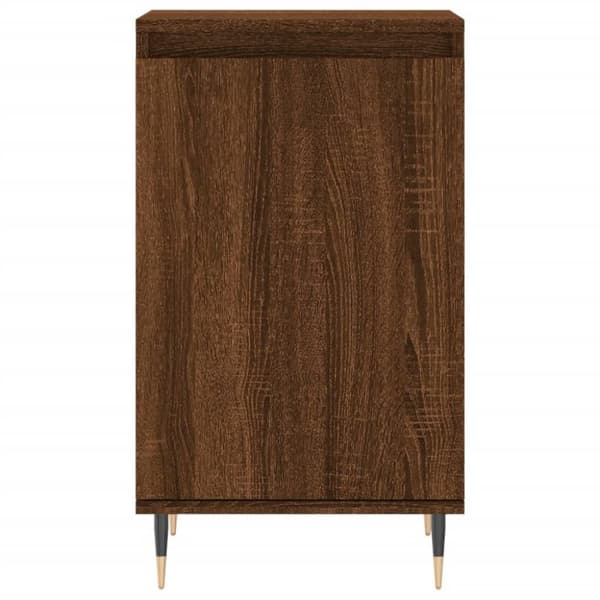 vidaXL Byråer 2 st brun ek 40x35x70 cm konstruerat trä