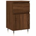 Miniatyrbilde 4 av 11: vidaXL Skjenker 2 stk brun eik 40x35x70 cm konstruert tre