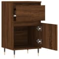 Miniatyrbilde 6 av 11: vidaXL Skjenker 2 stk brun eik 40x35x70 cm konstruert tre
