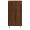 Miniatyrbilde 7 av 11: vidaXL Skjenker 2 stk brun eik 40x35x70 cm konstruert tre