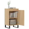 Pikkukuva 3 / 11: vidaXL Senkit 2 kpl Sonoma tammi 40x35x70 cm tekninen puu