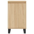 Pikkukuva 5 / 11: vidaXL Senkit 2 kpl Sonoma tammi 40x35x70 cm tekninen puu