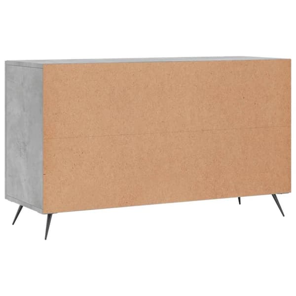 vidaXL Senkki betoninharmaa 100x36x60 cm tekninen puu