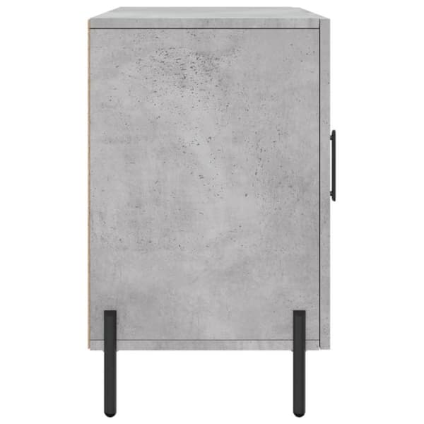 vidaXL Skjenk betonggrå 100x36x60 cm konstruert tre
