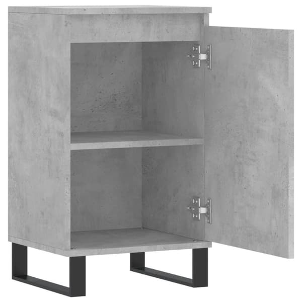 vidaXL Senkit 2 kpl betoninharmaa 40x35x70 cm tekninen puu