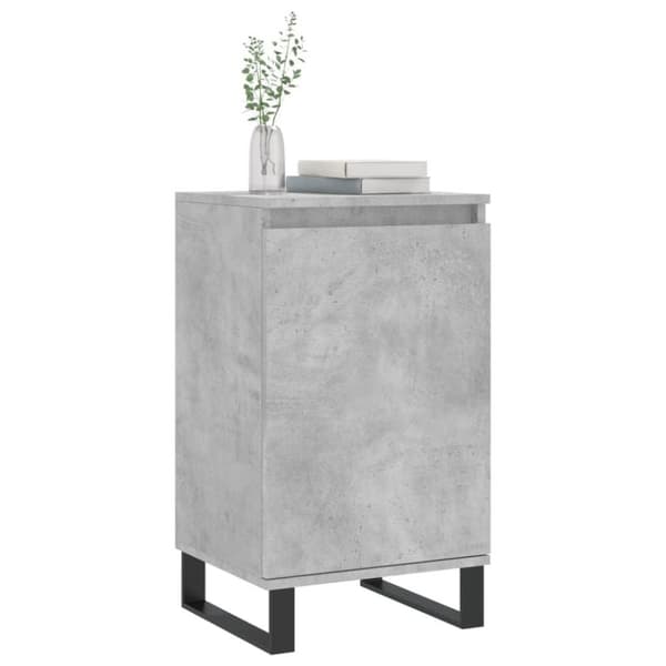 vidaXL Senkit 2 kpl betoninharmaa 40x35x70 cm tekninen puu