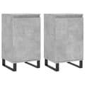 Pikkukuva 1 / 11: vidaXL Senkit 2 kpl betoninharmaa 40x35x70 cm tekninen puu