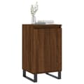 Miniatyrbilde 2 av 11: vidaXL Skjenker 2 stk brun eik 40x35x70 cm konstruert tre