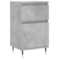 Miniatyrbilde 4 av 11: vidaXL Skjenker 2 stk betonggrå 40x35x70 cm konstruert tre