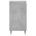 Miniatyrbilde 7 av 11: vidaXL Skjenker 2 stk betonggrå 40x35x70 cm konstruert tre