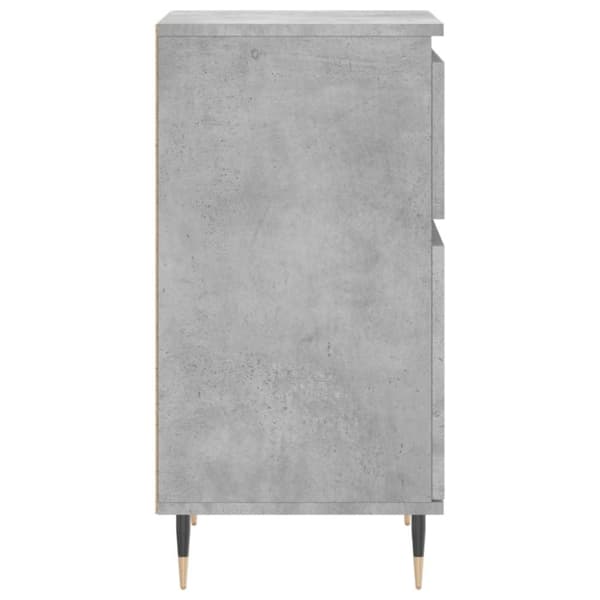 vidaXL Skjenker 2 stk betonggrå 40x35x70 cm konstruert tre