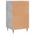 Miniatyrbilde 8 av 11: vidaXL Skjenker 2 stk betonggrå 40x35x70 cm konstruert tre