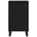 Miniatyrbilde 5 av 11: vidaXL Skjenk 2 stk svart 40x35x70 cm konstruert tre
