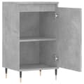 Miniatyrbilde 5 av 11: vidaXL Skjenk betonggrå 40x35x70 cm konstruert tre