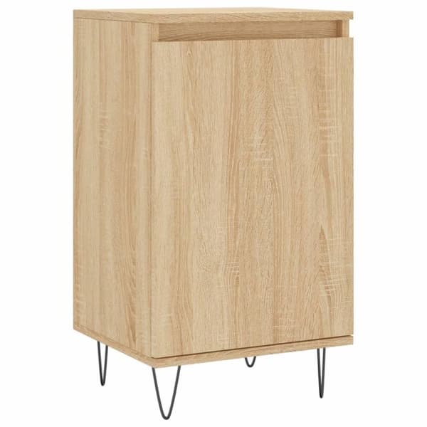 vidaXL Byråer 2 st sonoma-ek 40x35x70 cm konstruerat trä