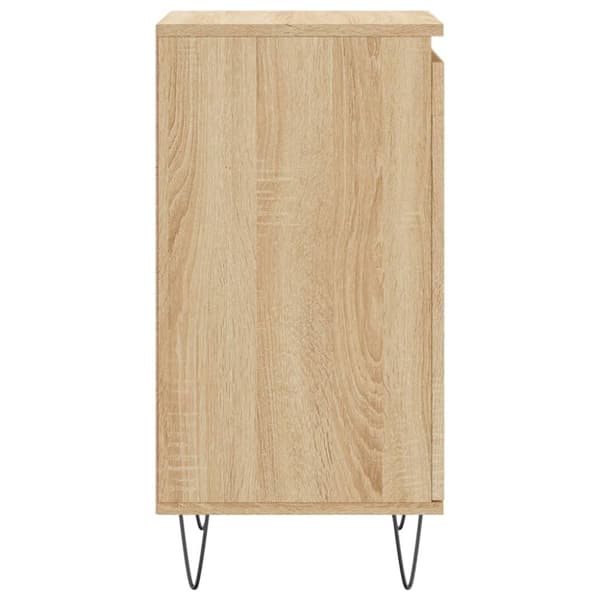 vidaXL Byråer 2 st sonoma-ek 40x35x70 cm konstruerat trä