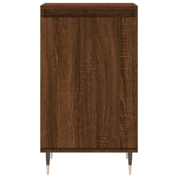vidaXL skænk 40x35x70 cm konstrueret træ brun egetræsfarve