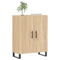 Miniatyrbilde 3 av 11: vidaXL Skjenk sonoma eik 69,5x34x90 cm konstruert tre