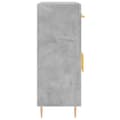 Pikkukuva 6 / 11: vidaXL Senkki betoninharmaa 69,5x34x90 cm tekninen puu
