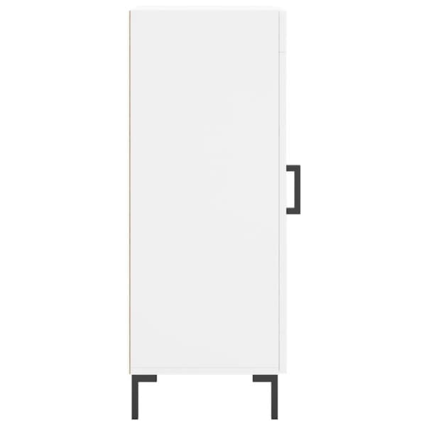 vidaXL skænk 34,5x34x90 cm konstrueret træ hvid