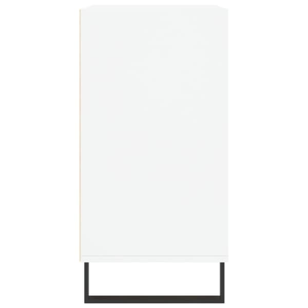 vidaXL skænk 57x35x70 cm konstrueret træ hvid