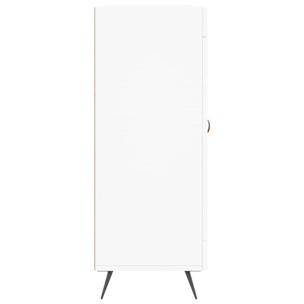 vidaXL Skåp vit 69,5x34x90 cm konstruerat trä