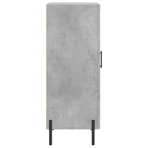 vidaXL skænk 34,5x34x90 cm konstrueret træ betongrå