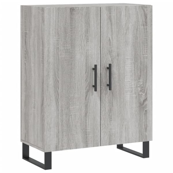 vidaXL Senkki harmaa Sonoma 69,5x34x90 cm tekninen puu