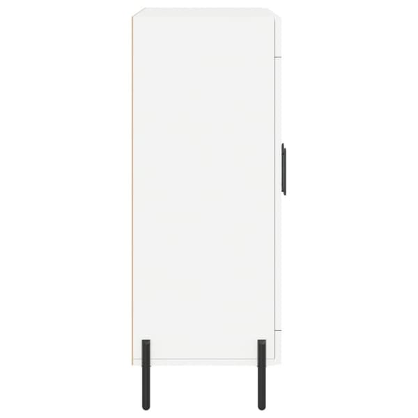 vidaXL skænk 69,5x34x90 cm konstrueret træ hvid