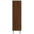 Miniatyrbillede 7 af 11: vidaXL skab 69,5x31x115 cm konstrueret træ brun sonoma-eg