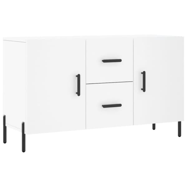 vidaXL skænk 100x36x60 cm konstrueret træ hvid
