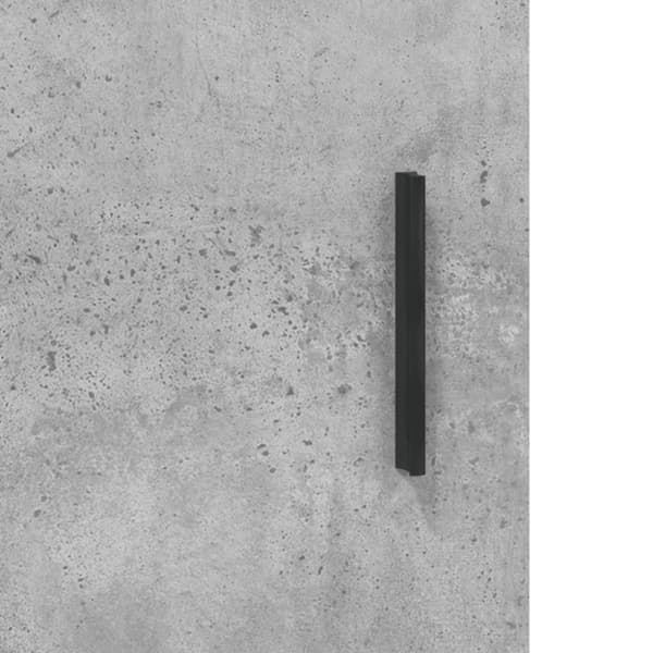 vidaXL Högskåp betonggrå 69,5x31x115 cm konstruerat trä