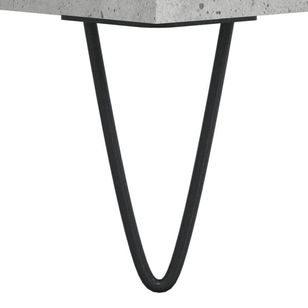 vidaXL Senkki betoninharmaa 57x35x70 cm tekninen puu