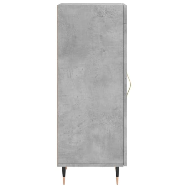 vidaXL skænk 34,5x34x90 cm konstrueret træ betongrå