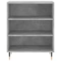 Miniatyrbilde 3 av 10: vidaXL Skjenk betonggrå 57x35x70 cm konstruert tre