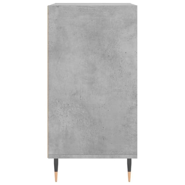 vidaXL Skjenk betonggrå 57x35x70 cm konstruert tre