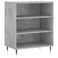 Miniatyrbilde 1 av 10: vidaXL Skjenk betonggrå 57x35x70 cm konstruert tre