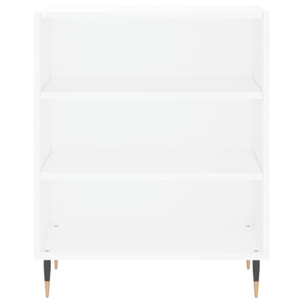 vidaXL skænk 57x35x70 cm konstrueret træ hvid
