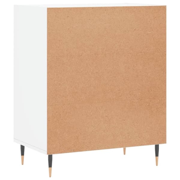 vidaXL skænk 57x35x70 cm konstrueret træ hvid