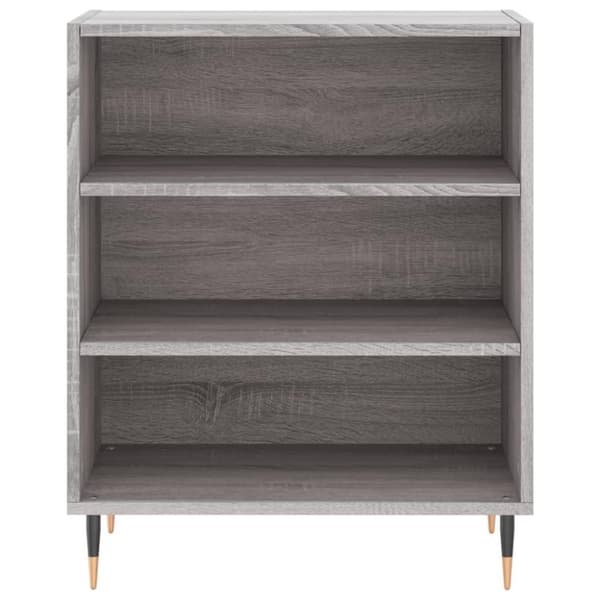 vidaXL Senkki harmaa Sonoma 57x35x70 cm tekninen puu