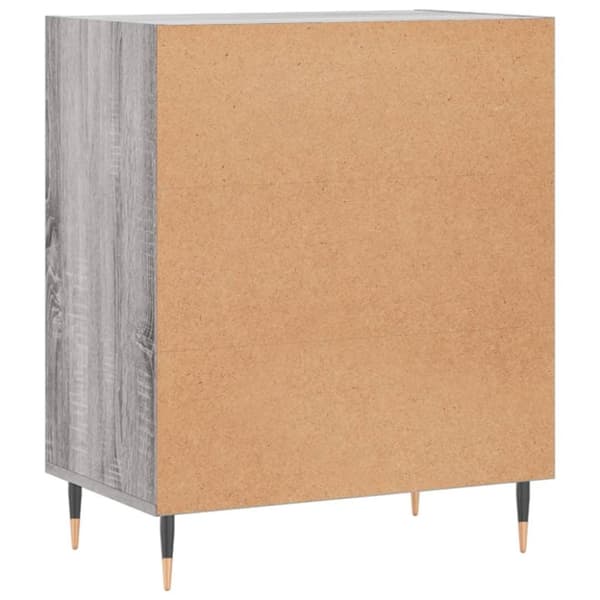 vidaXL Senkki harmaa Sonoma 57x35x70 cm tekninen puu