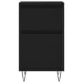 Pikkukuva 5 / 11: vidaXL Senkit 2 kpl musta 40x35x70 cm tekninen puu