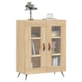 Pikkukuva 3 / 11: vidaXL Senkki Sonoma-tammi 69,5x34x90 cm tekninen puu