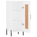 Miniatyrbilde 5 av 11: vidaXL Skjenk hvit 34,5x34x90 cm konstruert tre