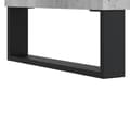 Miniatyrbilde 10 av 11: vidaXL Skjenk betonggrå 69,5x34x90 cm konstruert tre