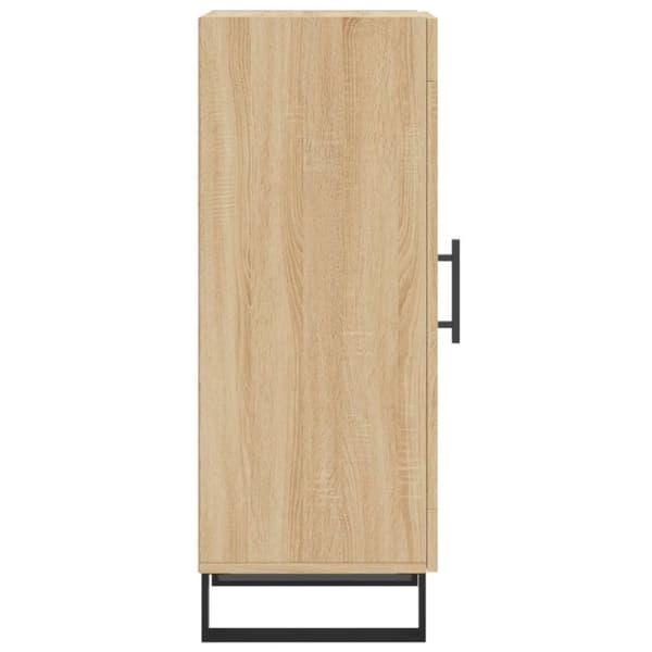 vidaXL Skänk sonoma-ek 34,5x34x90 cm konstruerat trä