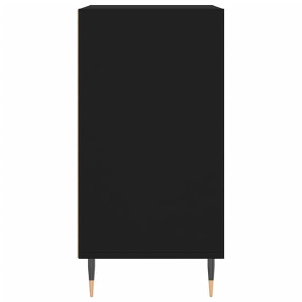 vidaXL Senkki musta 57x35x70 cm tekninen puu